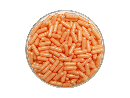 Orange capsule