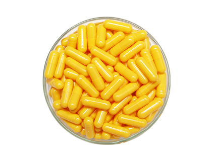 Yellow capsule